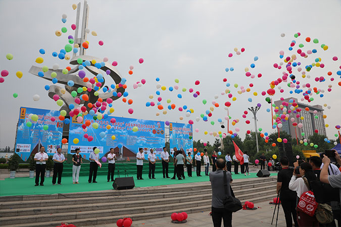 “完美电竞杯”“红色之旅 逐梦骑行”全国革命老区自行车挑战赛